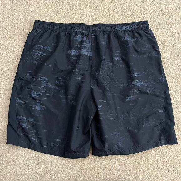 Under Armour Mens Black Printed Athletic Lined Shorts Size 2XL - Picture 3 of 5